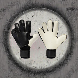 Gants de gardien de but de football haute performance en cuir respirant, 3+3 mm, super adhérence, boucle et crochet réglables, personnalisables, pour la salle de sport - Product Image 3