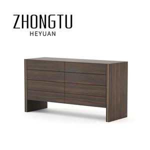 Meubles <span class=keywords><strong>de</strong></span> chambre à coucher italiens 6 Commode <span class=keywords><strong>de</strong></span> luxe en bois massif <span class=keywords><strong>Rangement</strong></span> au design moderne Tiroirs d'entrée Organisateurs d'armoires - Product Image 4