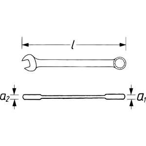 VIGOR - V1022 Llave combinada de trinquete, largas-EAN 4047728010221 LLAVES DE TRINQUETE - Product Image 2