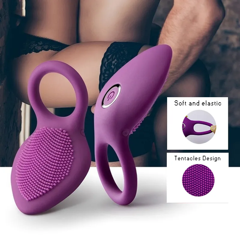 Penis Ring Sexual Intercourse Penis Couple Sex Toy Vibration Ring Delay Premature Ejaculation Lock Fine Ring Male Accessories