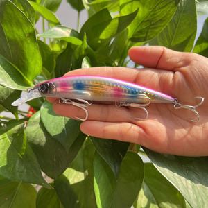 <span class=keywords><strong>Esca</strong></span> Artificiale per Pesca in Acqua Salata, 110mm 37g, Wobbler in Plastica con Azione Rotolante, Minnow Pesante per Spigola - Product Image 5