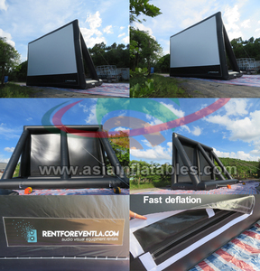 Pantalla Inflable Gigante para Cine al Aire Libre, Impermeable, de PVC, con Bomba de Aire Eléctrica, Tamaño Personalizado - Product Image 4