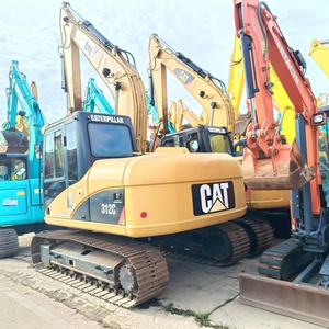 Excavatrice d'occasion 312c de 12 tonnes, moteur et boîte de vitesses durables et efficaces, en bon état d'usage - Product Image 5