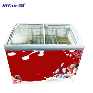 Congelatore orizzontale commerciale per gelati con tecnologia di raffreddamento ad aria, attrezzatura di refrigerazione durevole ed efficiente dal punto di vista energetico per negozi - Product Image 4