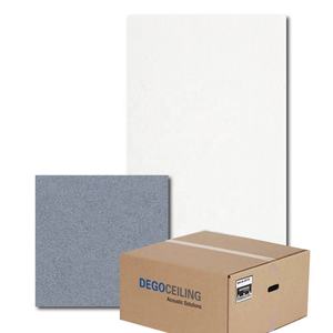 Diseño acústico Techos absorbentes de sonido Nuevo <span class=keywords><strong>mejor</strong></span> material de construcción Panel sándwich de lana de roca Paneles de <span class=keywords><strong>techo</strong></span> de aislamiento térmico - Product Image 1