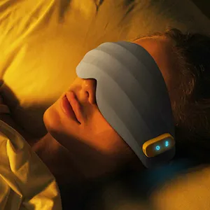 2024 Newest Travel Cotton Eye Massager Customized Warm Heated Sleeping Eye Masks OEM Hot Sleep Eye Mask