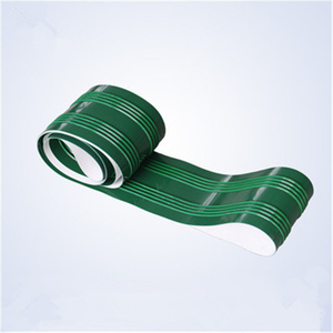 Desenli özel yan duvar CleatHigh sıcaklığa dayanıklı PVC PU konveyör bant iletken tel - Product Image 3