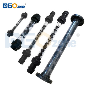 Mezclador Estático de Unión UPVC con Núcleo Helicoidal Desmontable, Tubo de Mezcla Gas-Líquido para <span class=keywords><strong>Columna</strong></span> de Mezcla Fluida Estática de <span class=keywords><strong>Ozono</strong></span> y Agua - Product Image 4