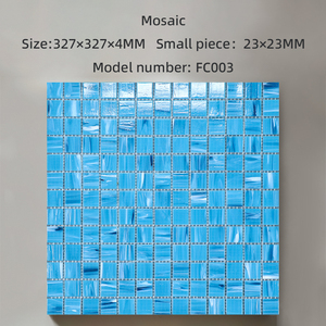 Mosaïque <span class=keywords><strong>de</strong></span> verre pour piscine, motif paysager personnalisable moderne, pour piscine, bassin à poissons, jardin d'enfants, piscine à débordement - Product Image 6