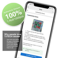 14*18mm Anti-Contrefaçon QR Code Étiquettes Original Hologramme Sécurité Véritable Étiquette Authenticité Requête Autocollants Inviolables