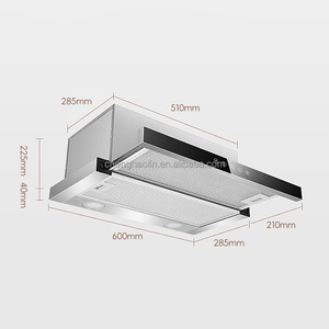 Mini <span class=keywords><strong>Campana</strong></span> <span class=keywords><strong>Extractora</strong></span> Telescópica de Acero Inoxidable Integrada en el Mueble de Cocina, <span class=keywords><strong>Campana</strong></span> de Cocina Inteligente - Product Image 5