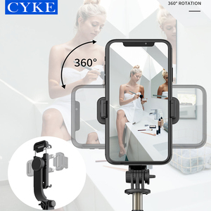 CYKE-Palo de selfi multifunción con <span class=keywords><strong>Bluetooth</strong></span>, palo telescópico extensible de aluminio ligero, Led, para viajes, Q03 - Product Image 6