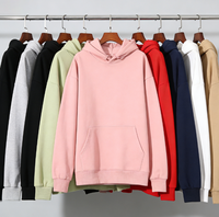 Hoodies amples en polaire chaude pour hommes, essentiels pour la mode urbaine et les tenues décontractées de trajet quotidien, en promotion en gros
