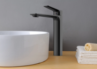 Robinet de lavabo moderne et élégant pour salle de bain, accessoires de quincaillerie, économie d'eau, eau chaude et froide