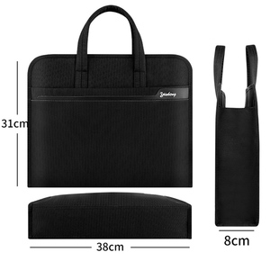 Maletín de Negocios de Alta Gama <span class=keywords><strong>para</strong></span> Hombre con Logotipo Personalizado, Bolso de Mano Impermeable <span class=keywords><strong>para</strong></span> Profesor, Bolso de Oficina Adecuado <span class=keywords><strong>para</strong></span> Viajes de Negocios Diarios - Product Image 4