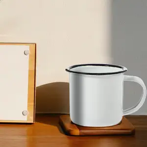 Personalizzato di protezione ambientale immagine testo cartone animato avatar poster logo grande volume di colore solido caffè latte acqua smalto tazza