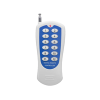 Interrupteur commande à distance sans fil RF 433MHz, 12 boutons, relais 12 canaux, AC 220V, émetteur/récepteur, nouveauté