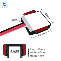 Haute qualité 3A 36W interrupteur de capteur tactile à bouton unique contrôle de la lumière inductif pour miroirs de salle de bain interrupteur intelligent populaire