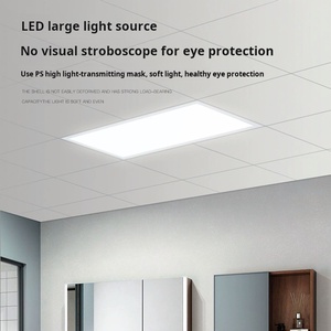 Plafond intégré mince encastré carré intérieur sélectionnable CCT 600*600 <span class=keywords><strong>60x120</strong></span> 30x120 40W luminaire de panneau LED rétro-éclairé de bureau - Product Image 3