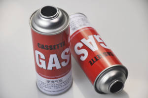 <span class=keywords><strong>Bouteille</strong></span> de gaz <span class=keywords><strong>butane</strong></span> liquéfié en fer avec logo personnalisé, conteneur métallique en fer blanc pour réchaud de camping extérieur, impression offset - Product Image 3