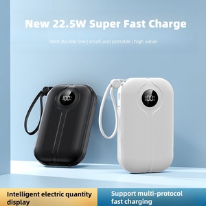 พาวเวอร์แบงค์แบบกำหนดเอง 20WPD ความจุ 20000mAh พร้อมสายชาร์จแบบสองทิศทาง รองรับการชาร์จเร็วหลายโปรโตคอล แบตเตอรี่ลิเธียมโพลิเมอร์ กำลังไฟขาออกแบบกำหนดเอง 20W - Product Image 3