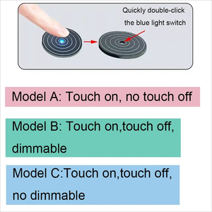 Xuyên thủng 8 mét gỗ Bảng điều chỉnh cảm ứng không dây cảm biến <span class=keywords><strong>LED</strong></span> kiểm soát chuyển đổi ánh sáng <span class=keywords><strong>12V</strong></span> 24V 24 Wát điều khiển thay đổi độ sáng cảm ứng Dimmer tùy chỉnh - Product Image 4