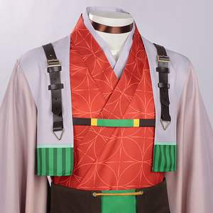 <span class=keywords><strong>Costume</strong></span> de cosplay Anime Demon <span class=keywords><strong>Tanjiro</strong></span> Kamado Lguro Obanai, robes en polyester, styles multiples, kimono, uniforme de carnaval d'Halloween, nouveau - Product Image 5