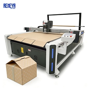 Sistema de Corte Oscilante de Alta Velocidad REMEYA para Cartón Corrugado con Herramienta en V y Hendido para Muestras de Cartón - Product Image 1