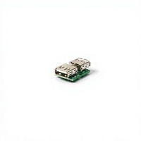 Module de connecteur femelle USB Type-A JISJACK 2 ports USB 3.0 2.0 PCBA FR4 pour appareils industriels
