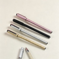 Stylos Gel Métalliques Premium à Paillettes Mat, Vente en Gros, Meilleures Ventes, Logo Personnalisé, Fournitures de Bureau, Usage Quotidien d'Écriture