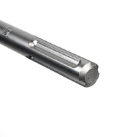 Nesen SDS-Max Shank Foret à percussion robuste pour marteau perforateur, corps renforcé, fixation stable pour barres d'armature, béton épais, murs et grandes constructions