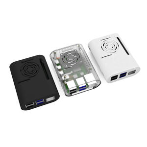 2020 Neue Raspberry <span class=keywords><strong>Pi</strong></span> 4 ABS-Gehäuse lüfter kühlung für Raspberry <span class=keywords><strong>Pi</strong></span> 4 - Product Image 6