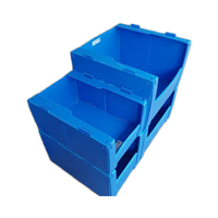 Meilleur prix d'usine Durable Poly Coroplast Empilable En Plastique Entrepôt Vêtements Bacs De Cueillette De Stockage PP Corflute Ondulé Boîte