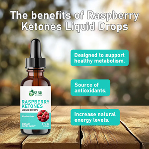 OEM ODM Raspberry Ketone Drops Belly Fat Burner Appetite Suppressant Promote Healthy Metabolism Metabolism Booster Liquid Drops - Product Image 5