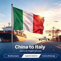 Agent d'expédition de marchandises sensibles et dangereuses Chine-Italie Services logistiques DDP Transport spécial maritime et aérien Transitaire