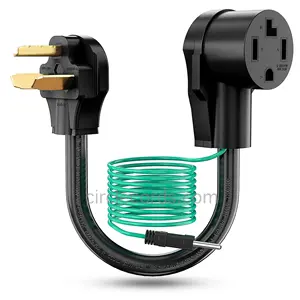 CircleCord Dryer Adapter 4 Prong To 3 Prong Dryer Convert Cord NEMA 10-30P Plug To 14-30R Receptacle