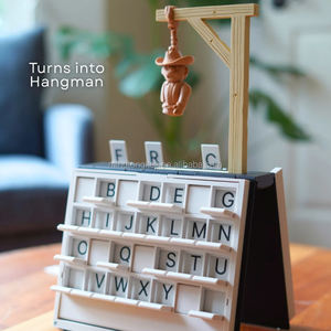 Juego de Mesa de Alta Calidad, Juego de Memoria con Impresión 3D, Juego de Mesa Tipo Libro - <span class=keywords><strong>Ahorcado</strong></span> - Product Image 3