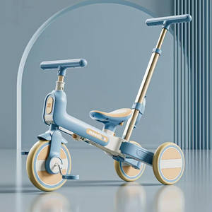 2023 El último diseño de triciclo multifuncional para niños con mango de empuje/Triciclo de pedal <span class=keywords><strong>3</strong></span> en 1 para <span class=keywords><strong>2</strong></span>-6 años - Product Image 3