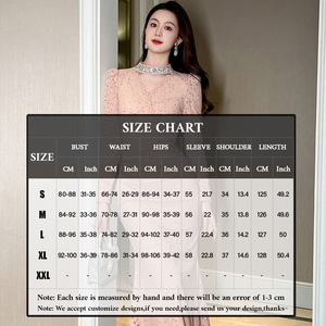 ZYHT 45075 Abito <span class=keywords><strong>da</strong></span> Sera di Lusso in Pizzo Rosa, Elegante Vestito a Sirena Plissettato Elasticizzato, Sexy Abito <span class=keywords><strong>da</strong></span> Festa con Strass - Product Image 5