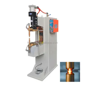 Pneumatic stainless steel sheet metal spot welder