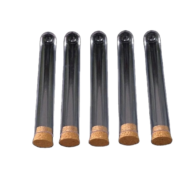 Лабораторная стеклянная пробирка с пробкой 15x100 мм