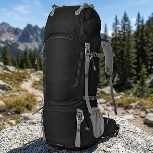 Sac à dos de randonnée et d'alpinisme unisexe MK50L en Oxford imperméable avec cadre interne, léger, durable, pour le voyage, le camping et la randonnée - Product Image 3
