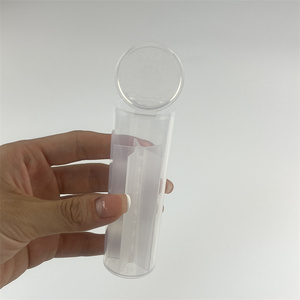 Tubo de rollo de partición superior Pop de plástico de boca ancha con paquete de 5 compartimentos Tubo de compresión hermético para habitación con tapas resistentes a los niños - Product Image 4