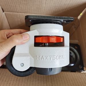 वेंडिंग मशीनों के लिए औद्योगिक कैस्टर 60F एडजस्टेबल लेवलिंग रिट्रैक्टेबल कैस्टर व्हील हेवी ड्यूटी स्विवेल स्टाइल - Product Image 3