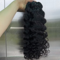 Cheveux naturels du Cambodge, meilleure vente, livraison directe, tresses bouclées birmanes en cheveux humains, nœuds miracle, plumes, cheveux humains au crochet