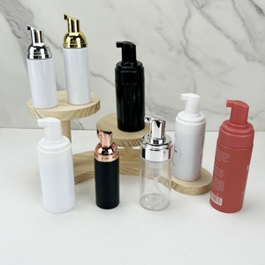 100ml 150ml 200ml Empty Matte Frosted Black Plastic Foam Mouse <b>Pump</b> <b>Bottles</b> for Cosmetic Foaming - Product Image 5