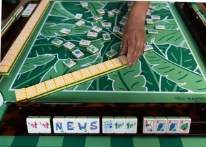 Nuevo Set de Mahjong Americano de Acrílico Personalizado de 3 Capas Miss Catrina 2026, Fichas Amarillas 160 Piezas, Estándar NMJL - Product Image 6