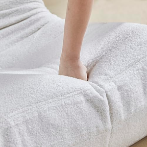 Canapé portable en cuir et tissu Lignee Rosett To-Go 1 place, tendance TikTok 2026, design moderne et imperméable pour chambre et appartement - Product Image 3