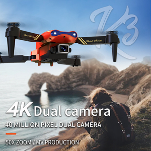 New E99 Pro 4K Quadcopter với HD Dual Máy ảnh Mini Drone có thể gập lại RC dron gấp cố định Chiều cao nhỏ bay không người lái VS E88 E58 - Product Image 2