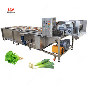 Màu Xanh Lá Cây mùa xuân hành tây Peel rửa máy rửa cát hành tây làm sạch, chần và Air-Drying dòng - Product Image 5